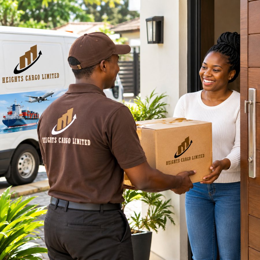 Heights Cargo team handling freight